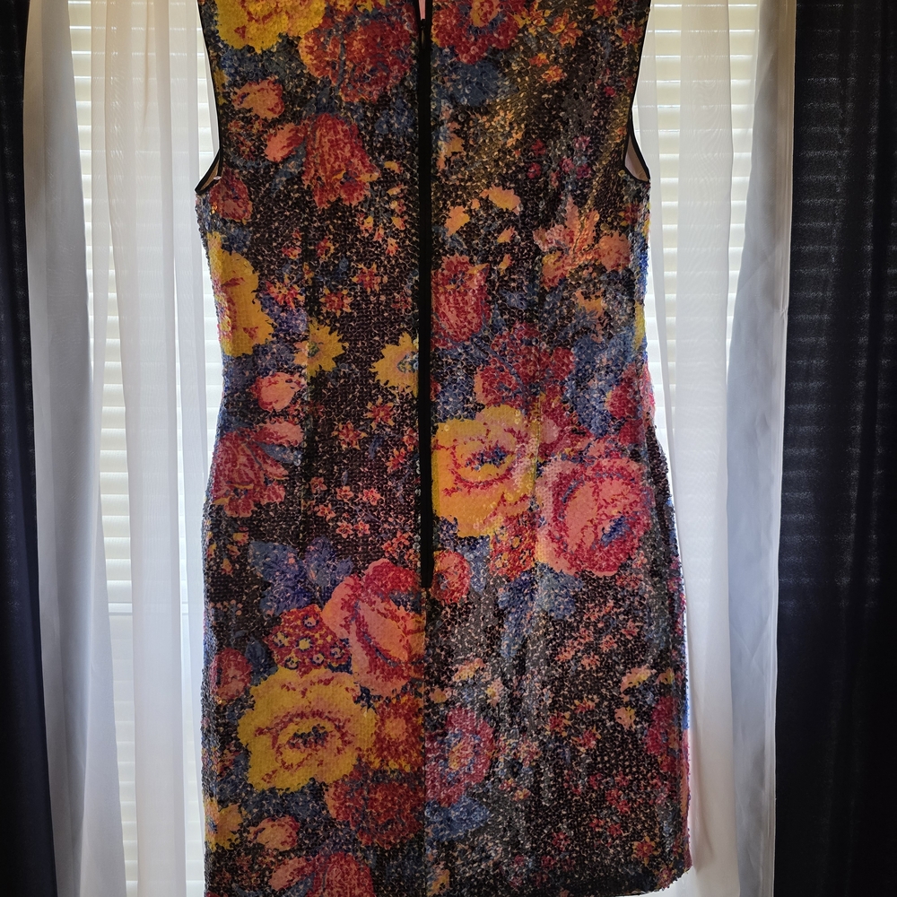 Diane Von Furstenberg Multicolor Floral Mini Dress - Picture 5 of 5